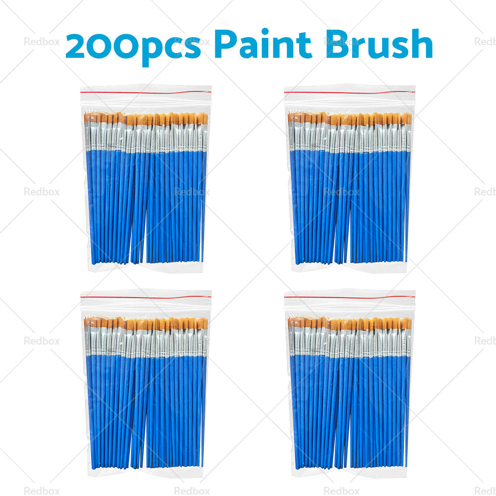 {{ 50-200pcs Flat Paint Brushes Small Brush Bulk for Detail Painting Craft Art Gift }} - Buy Car Parts Online at {{ Kaka Auto Parts }}.