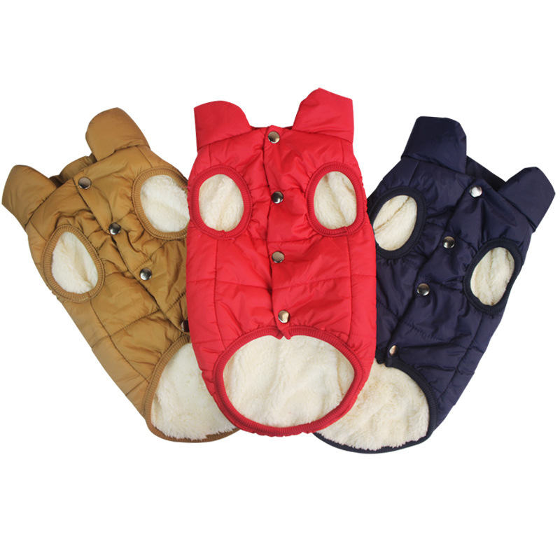 {{ Pet Dog Warm Windproof Coat Fleece Jacket Jumper Sweater Winter Puppy Clothes AU }} - Buy Car Parts Online at {{ Kaka Auto Parts }}.