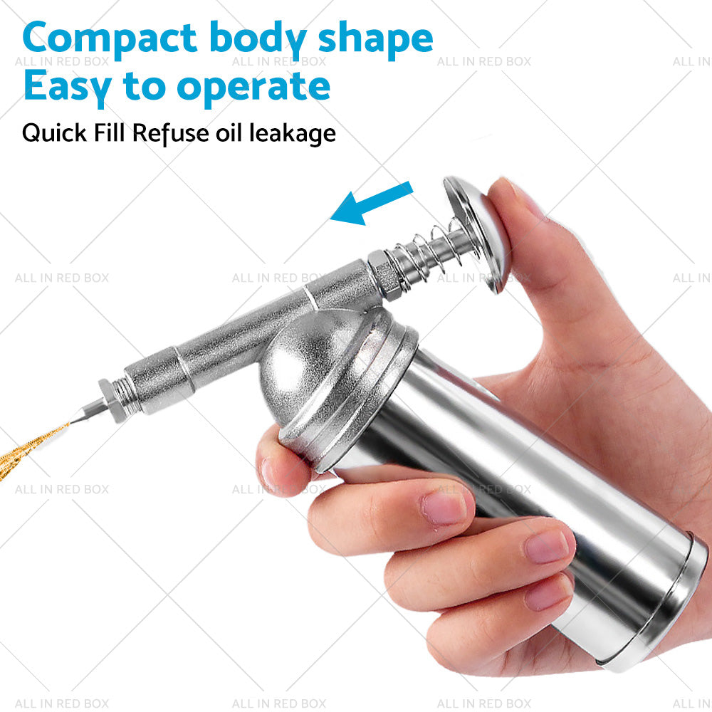 {{ Metal Grease Gun For Chainsaw Chain Bar Sprocket Nose  and  Brushcutter Head Bearing }} - Buy Car Parts Online at {{ Kaka Auto Parts }}.