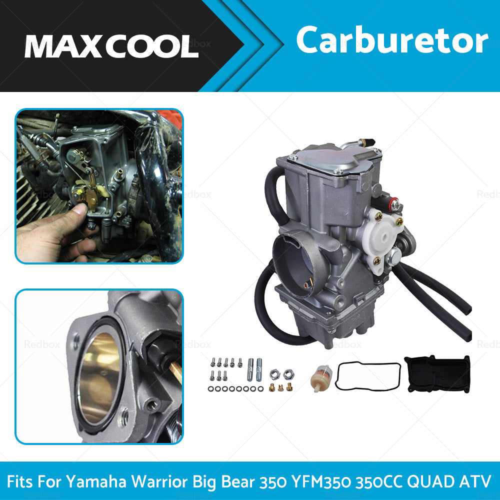 {{ Carburetor Suitable for Yamaha Warrior Big Bear 350 YFM350 350CC 87-04 QUAD ATV }} - Buy Car Parts Online at {{ Kaka Auto Parts }}.