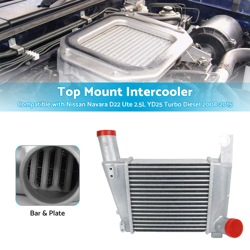 {{ STANDARD INTERCOOLER fit NISSAN NAVARA D22 UTE 2. 5 YD25 TURBO DIESEL 2008-2015 }} - Buy Car Parts Online at {{ Kaka Auto Parts }}.