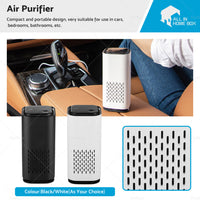 {{ USB Car Air Purifier HEPA Ionizer Portable Mini Car Room Air Cleaner Freshener }} - Buy Car Parts Online at {{ Kaka Auto Parts }}.