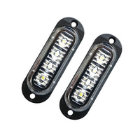 White 4LED Clearance Side Marker Light Suitable For Truck, Trailer & Caravan