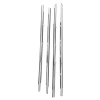 4x Window Glass Seal Weatherstrip Suitable For Honda Accord 2008-2013