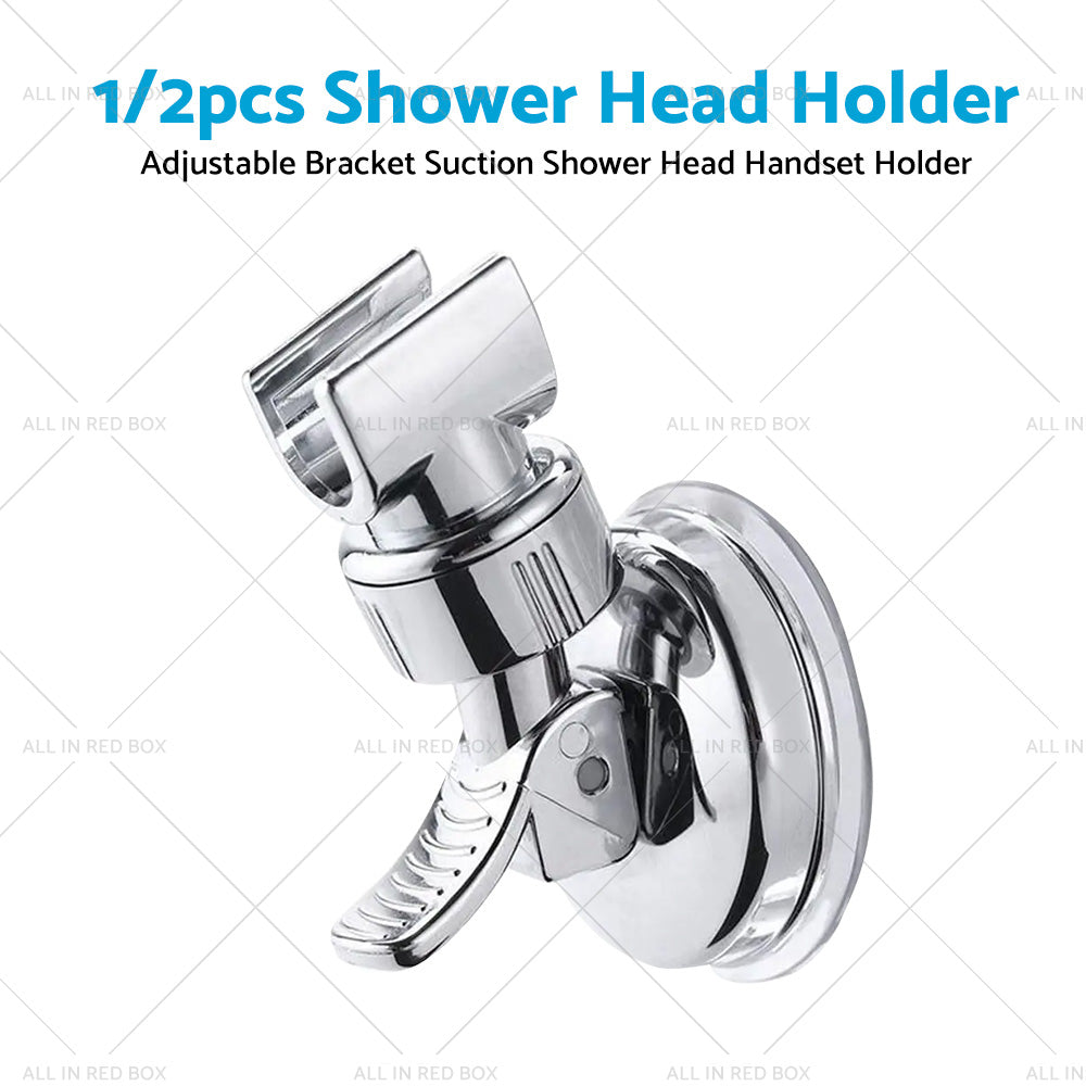 {{ 1/2PCS Adjustable Bracket Suction Shower Head Handset Holder Bathroom Wall Mount }} - Buy Car Parts Online at {{ Kaka Auto Parts }}.