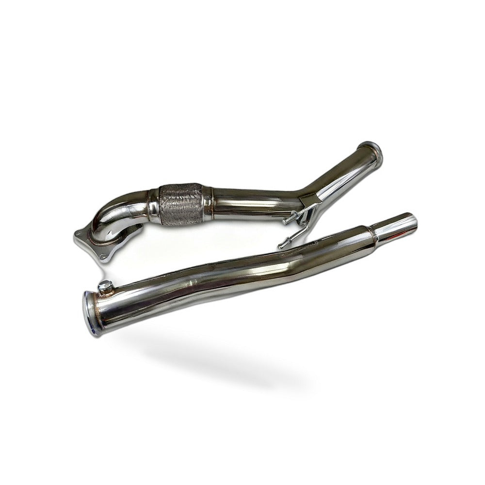 3" Exhaust Inlet Pipe Suitable for VW Golf GTI Jetta Passat Audi MK5 MK6 - BD1