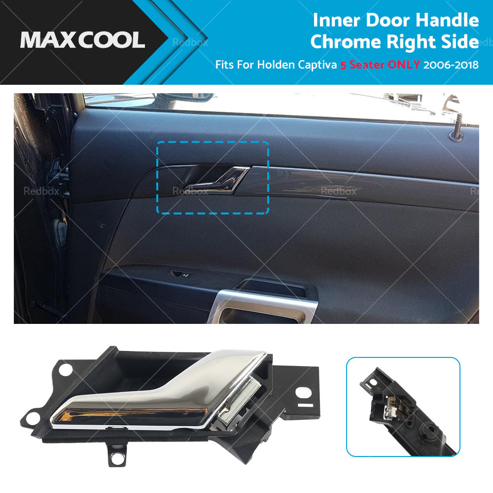 {{ Right Inner Door Handle Chrome Fits For Holden Captiva 5 Seater 2006 - 2018 }} - Buy Car Parts Online at {{ Kaka Auto Parts }}.