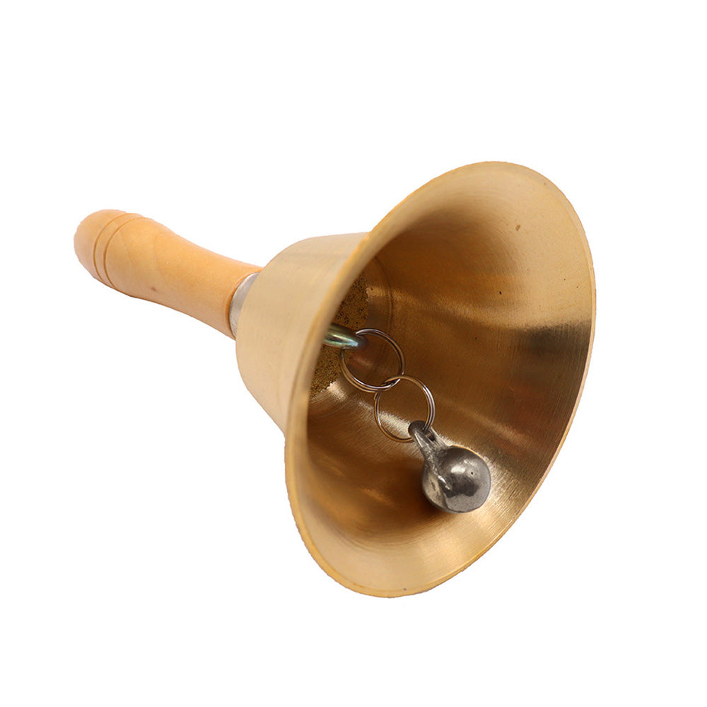 {{ Brass Hand Bell Loud Call Bell Handbell Desk Ringbell for Wedding Festival }} - Buy Car Parts Online at {{ Kaka Auto Parts }}.