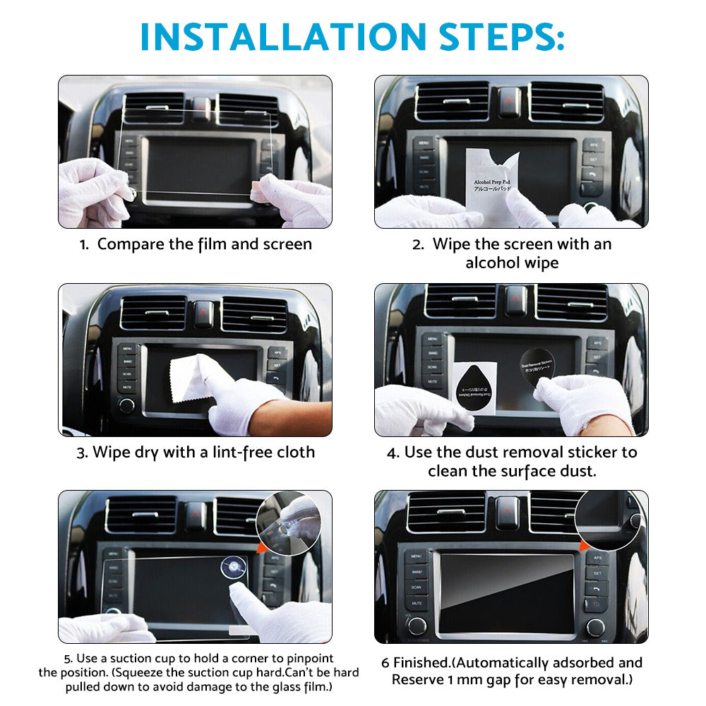 9.2 Inch Tempered Glass Touch Screen Protector Suitable For VW Tiguan 2018-2023