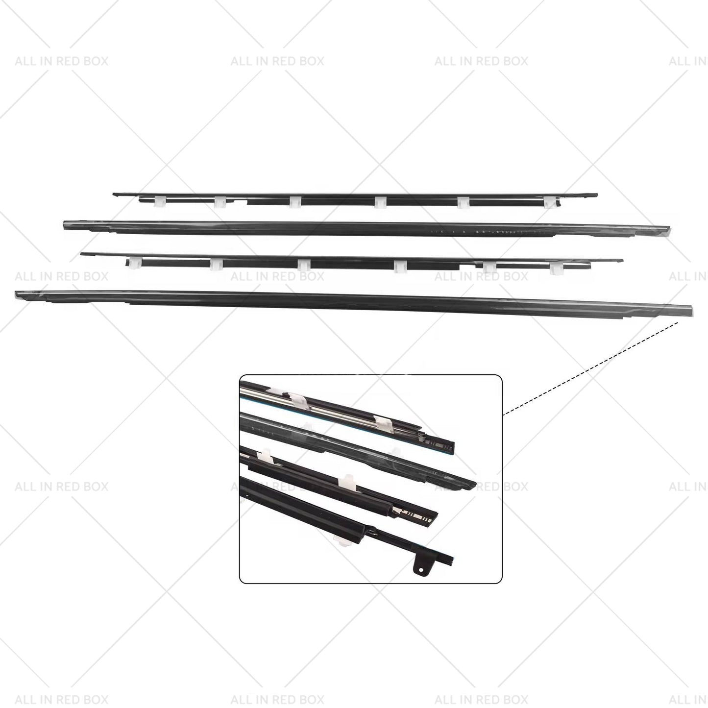 {{ Outer Door Rubber Weather Window Seal Suitable For Toyota Landcruiser 80 Series }} - Buy Car Parts Online at {{ Kaka Auto Parts }}.