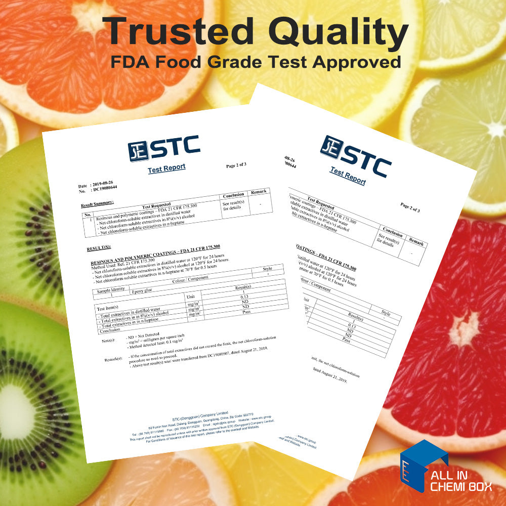 {{ 2Ltr Epoxy Resin 1:1 AB Kit Art DIY UV Crafts Glass & Water Clear Epoxy Coating }} - Buy Car Parts Online at {{ Kaka Auto Parts }}.