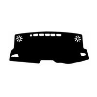 Dash Mat Suitable For Toyota Corolla 2019-2021 Black Non-Slip Dashboard Cover
