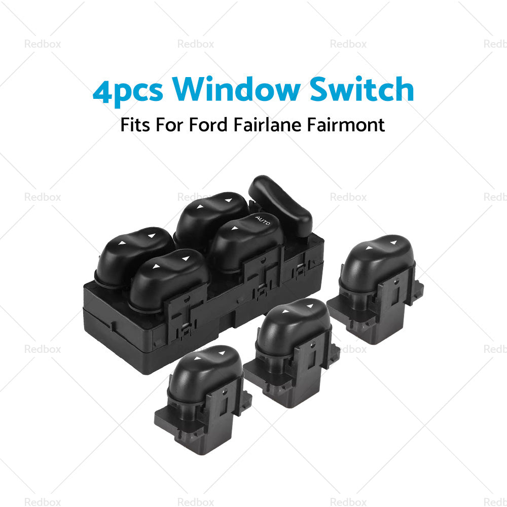 {{ Set of 4 Power Window Switch Driver Passenger Side For Ford Fairlane Fairmont AU }} - Buy Car Parts Online at {{ Kaka Auto Parts }}.