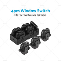 {{ Set of 4 Power Window Switch Driver Passenger Side For Ford Fairlane Fairmont AU }} - Buy Car Parts Online at {{ Kaka Auto Parts }}.