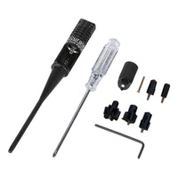 Red Laser Bore Sight Kit Suitable For 22 to 50 Caliber Rifles & Handguns G6