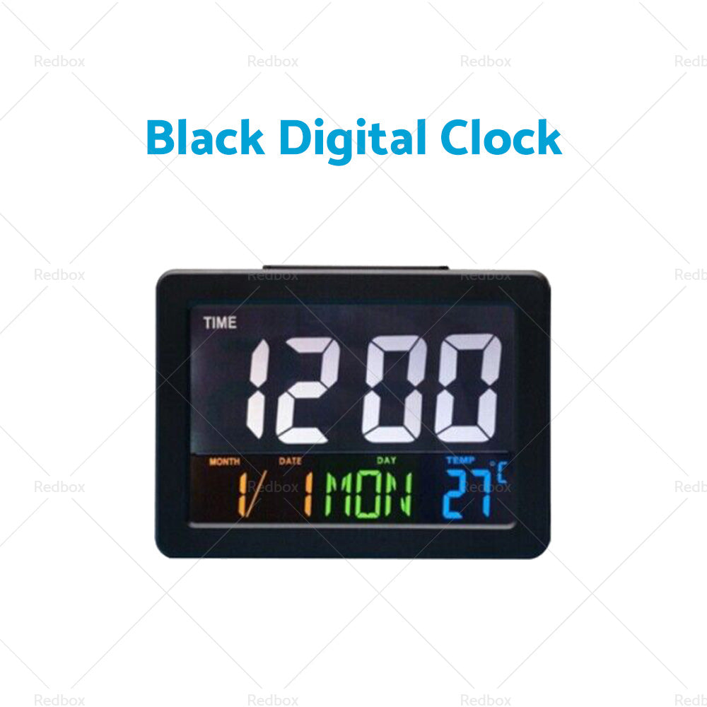 {{ Digital Home Large Big Jumbo LED Wall Desk Clock With Calendar Temperature AU }} - Buy Car Parts Online at {{ Kaka Auto Parts }}.
