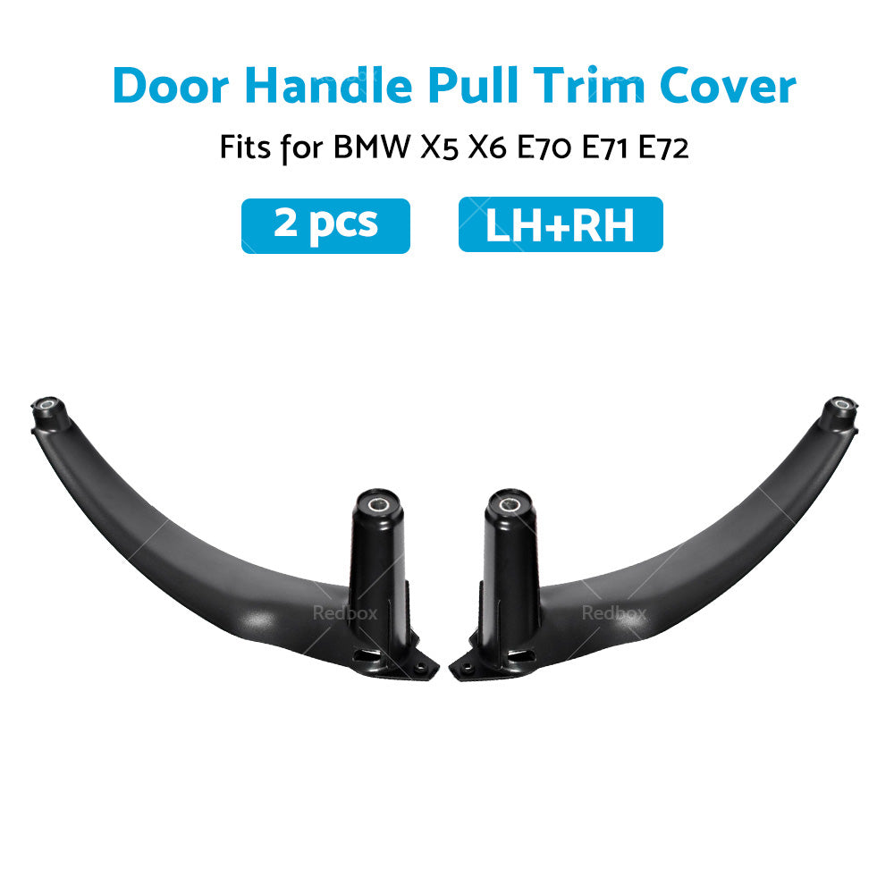 {{ LHRH Front or Rear Door Handle Pull Trim Cover Black For BMW X5 E70 X6 E71 E72 }} - Buy Car Parts Online at {{ Kaka Auto Parts }}.