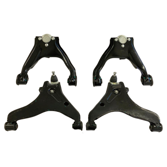Front Upper Lower Control Arm Set Suitable For Mitsubishi Triton ML MN 2006–2014