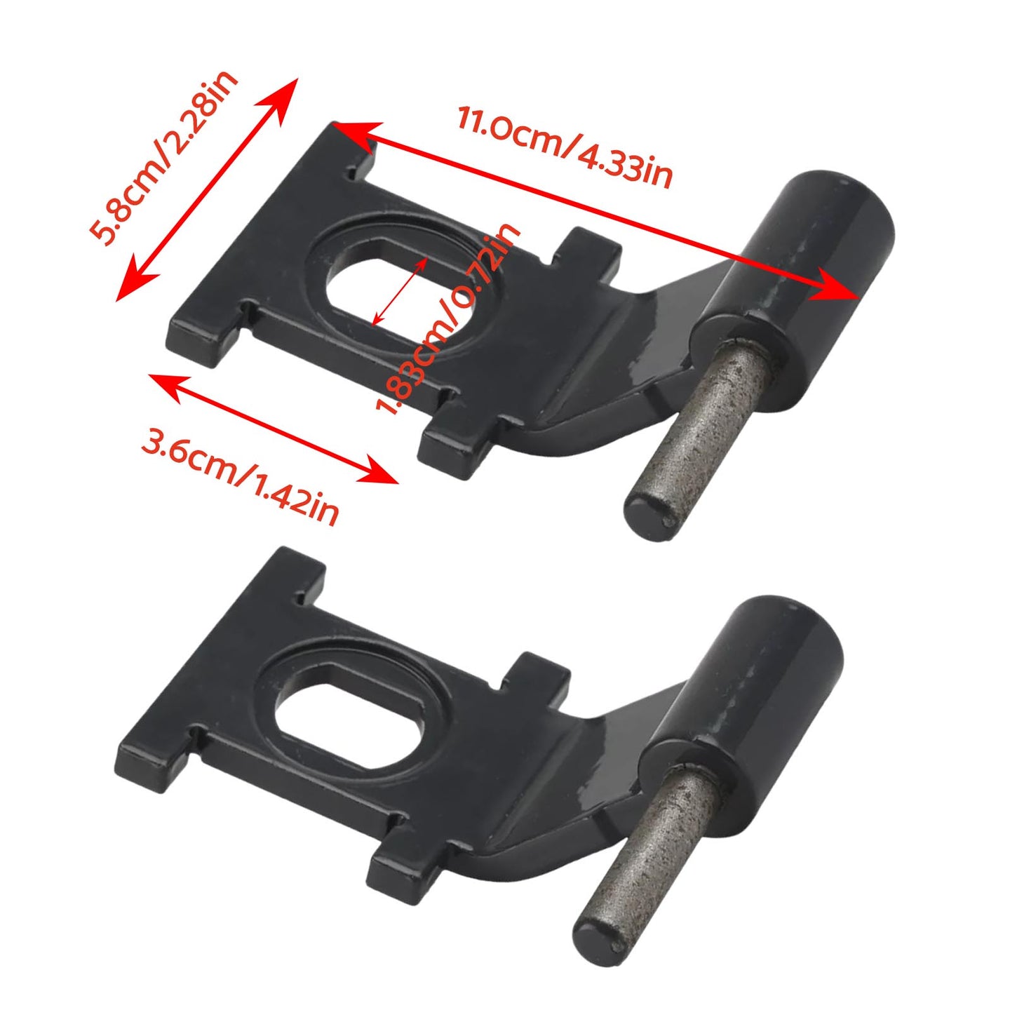 {{ 2X Cab Door Hinge Suitable For Bobcat S630 S650 S740 T650 T740 T770 T870 7193725 }} - Buy Car Parts Online at {{ Kaka Auto Parts }}.