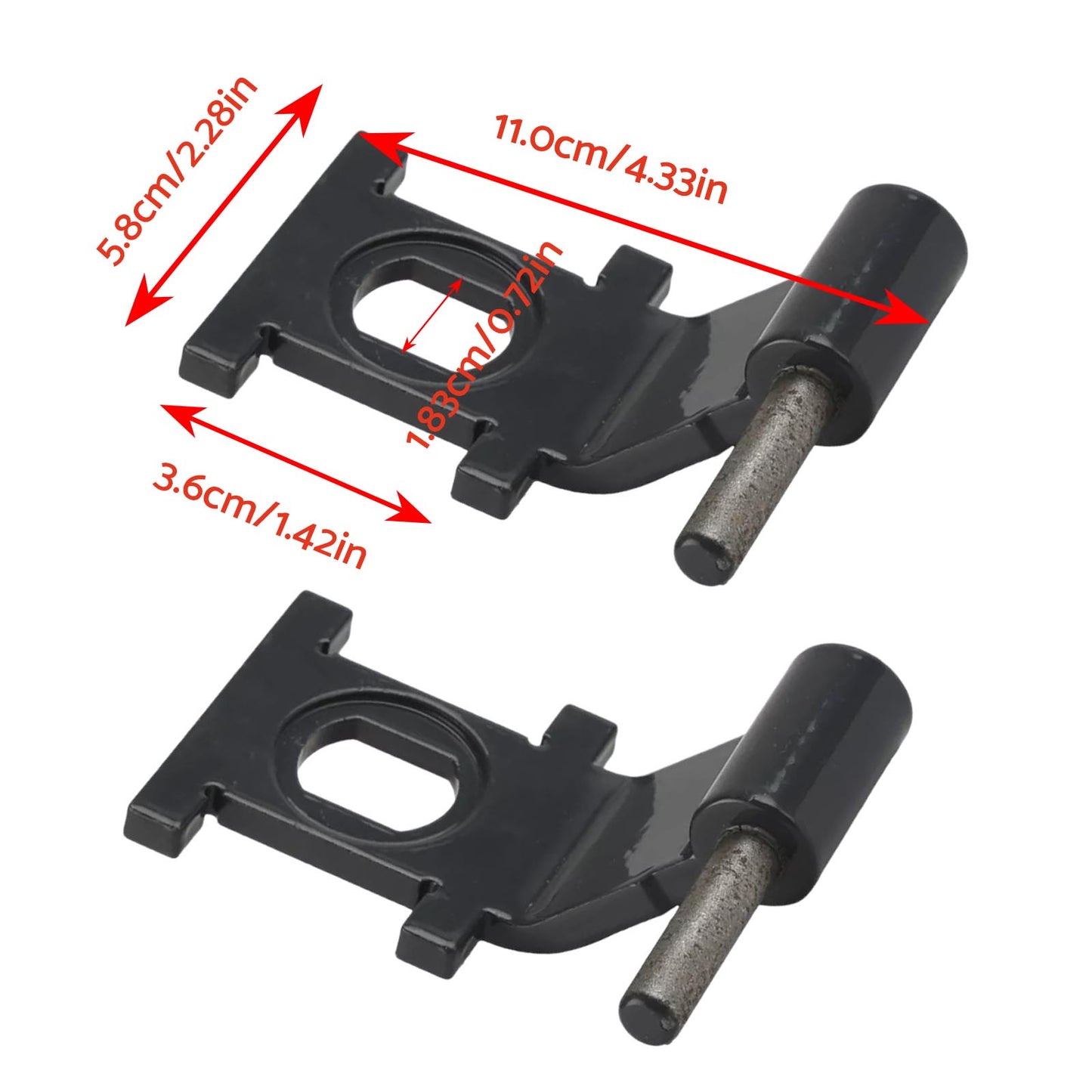 {{ 2X Cab Door Hinge Suitable For Bobcat S630 S650 S740 T650 T740 T770 T870 7193725 }} - Buy Car Parts Online at {{ Kaka Auto Parts }}.
