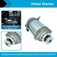 {{ Starter Motor Suitable for Kawasaki KLF300 Bayou KEF300 Lakota KVF300 1989-2004 }} - Buy Car Parts Online at {{ Kaka Auto Parts }}.