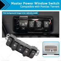 {{ Master Power Window Switch Suitable for Pontiac Torrent 06-09 22723794 1S13640 }} - Buy Car Parts Online at {{ Kaka Auto Parts }}.