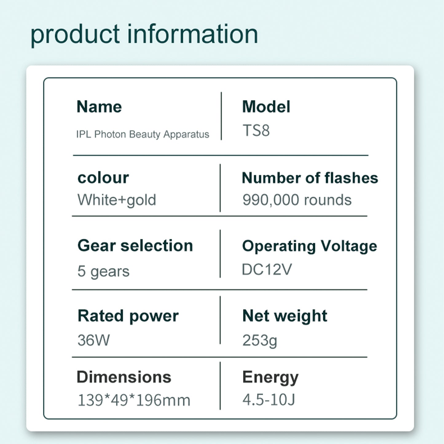 {{ IPL Hair Removal Machine Suitable For Home Use Gentle Long Lasting Hair Removal }} - Buy Car Parts Online at {{ Kaka Auto Parts }}.