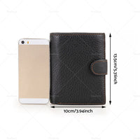 {{ RFID Blocking Leather Wallet Slim Mens Purse Trifold Credit Card Holder }} - Buy Car Parts Online at {{ Kaka Auto Parts }}.