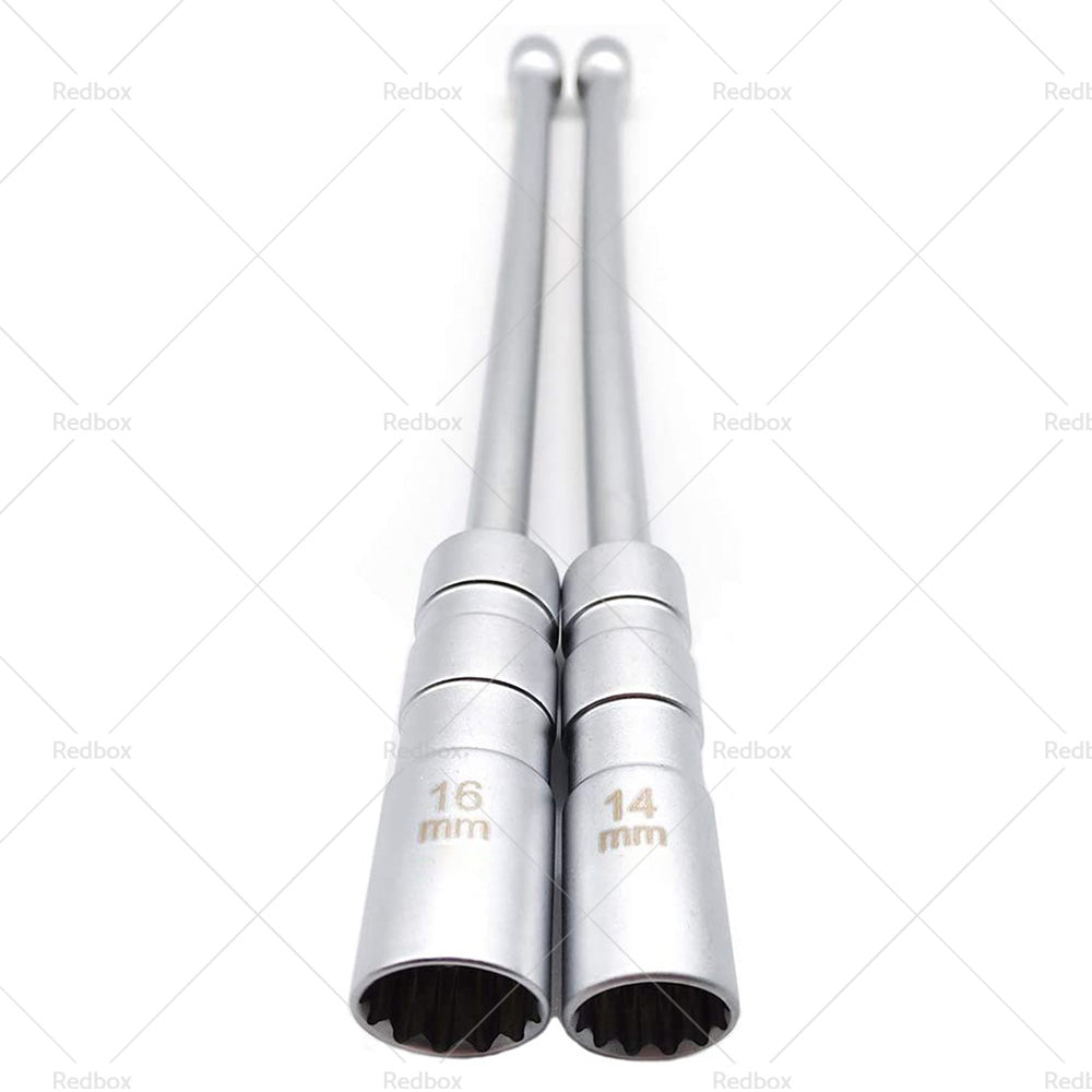 {{ 14/16 MM Thin Wall Magnetic Swivel Spark Plug Socket 12Point Removal Tools }} - Buy Car Parts Online at {{ Kaka Auto Parts }}.