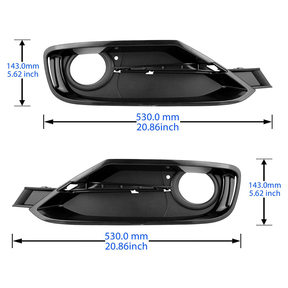 Front Fog Light Cover Grille LH RH Suitable for BMW 3 Series F30 F31 2013¨C2015