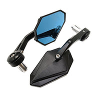 Rearview Handle Bar End Side Mirrors Suitable For Yamaha MT-07 / MT07 / FZ07 2013-2021