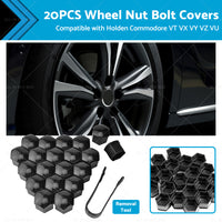 {{ 20PCS 19mm Wheel Nut Lug Bolt Covers Caps Suitable for Holden Commodore VB to VZ }} - Buy Car Parts Online at {{ Kaka Auto Parts }}.