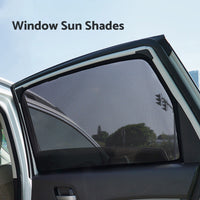 Magnetic Window Sun Shades Suitable For Toyota Kluger 2007-2013 Rear Windows