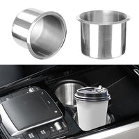 2x Stainless Steel Cup Drink Holder Suitable For Marine, Car, Truck, Camper, RV & Boat