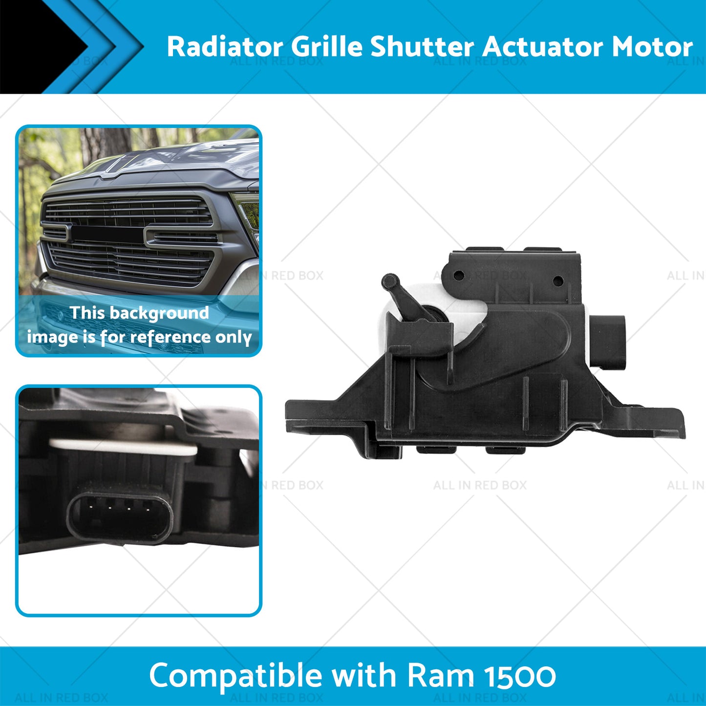 {{ Active Radiator Shutter Actuator Suitable for Ram 1500 5. 7L V8 2013-2018 ML. 427 }} - Buy Car Parts Online at {{ Kaka Auto Parts }}.