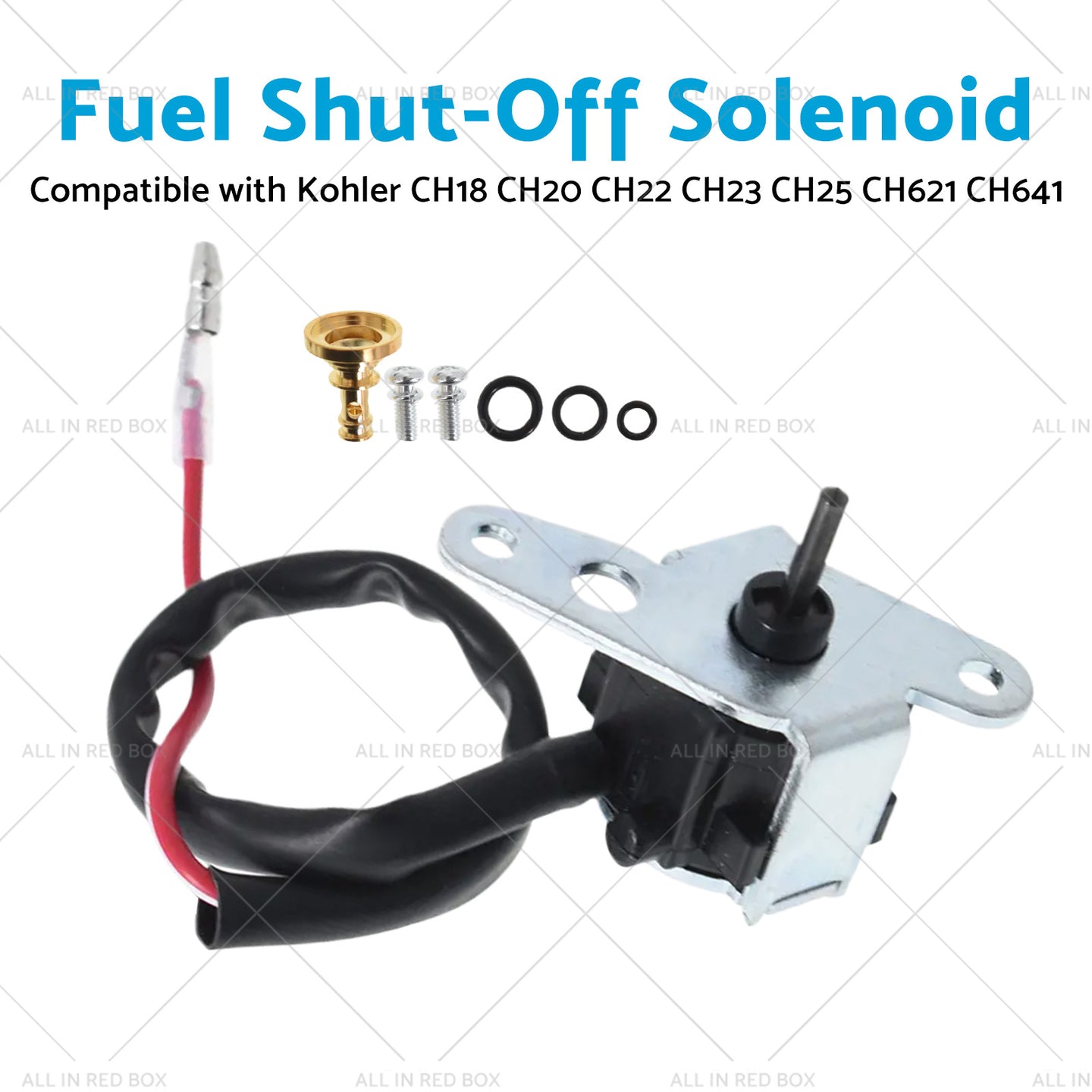 {{ Fuel Shut-Off Solenoid Suitable for Kohler CH621 CH641 CH18 CH20 CH22 CH23 CH25 }} - Buy Car Parts Online at {{ Kaka Auto Parts }}.