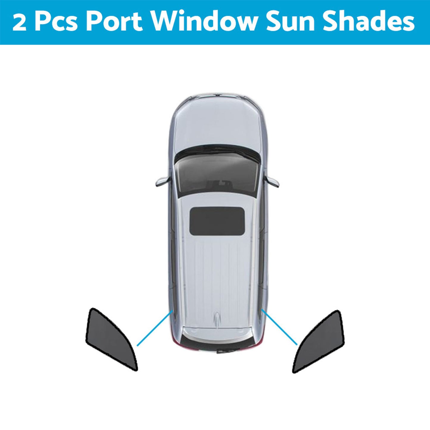 {{ Magnetic Mesh Sun Blind Shades Suitable for Audi Q5 FY 2017-2025 On Front Rear }} - Buy Car Parts Online at {{ Kaka Auto Parts }}.