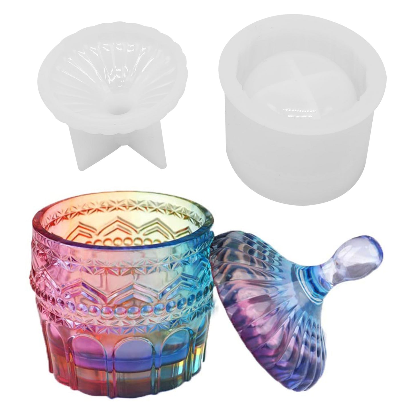 Snowflake Silicone Pendant Mold Making Jewelry Resin Necklace Mould Craft DIY 3D