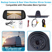 {{ Brake Light Backup Camera W or  7''Monitor Suitable for 07-19 Sprinter or VW Crafter }} - Buy Car Parts Online at {{ Kaka Auto Parts }}.