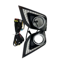 2x Fog Light Covers Suitable for Mitsubishi ASX RVR 2016~2018