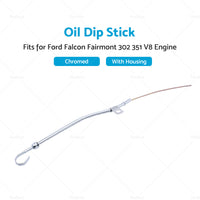 {{ Chrome Engine Oil Dip Stick  Housing Fits for Ford Falcon Fairmont 302 351 V8 }} - Buy Car Parts Online at {{ Kaka Auto Parts }}.