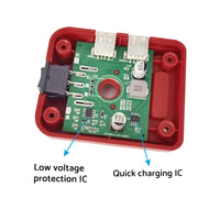 8in Wireless LED Work Light Torch Suitable For Milwaukee 18V Li-ion Battery