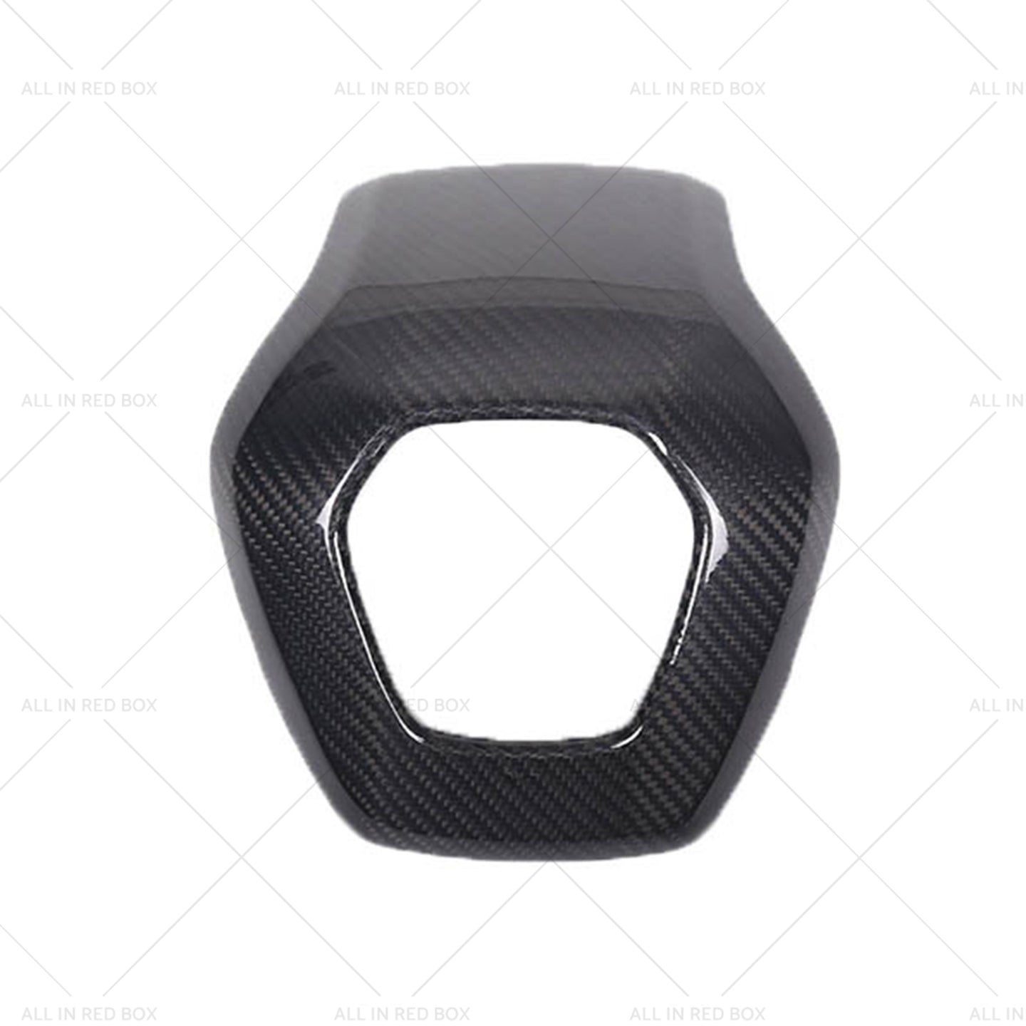 {{ Overlay Real Carbon Fiber Steering Wheel Center Cover Suitable For Corvette C8 }} - Buy Car Parts Online at {{ Kaka Auto Parts }}.