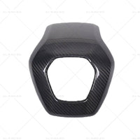 {{ Overlay Real Carbon Fiber Steering Wheel Center Cover Suitable For Corvette C8 }} - Buy Car Parts Online at {{ Kaka Auto Parts }}.