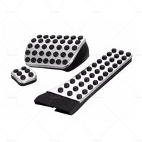 {{ 3PCS Brake Pedal Pad Cover Suitable For Mercedes C E S GLC GLE GLS CLS EQC Class }} - Buy Car Parts Online at {{ Kaka Auto Parts }}.