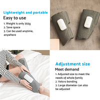 Leg Massager Heated Air Compression Foot Massage Suitable For Circulation, Muscle Relaxation