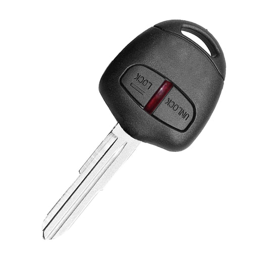 2 Buttons 433MHz Complete Remote Car Key Suitable For Mitsubishi Triton Pajero Outlander