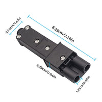 DC Charger Plug Suitable For Yamaha G19 G22 Golf Cart 48V MAC Chargers JR1-H235A-00