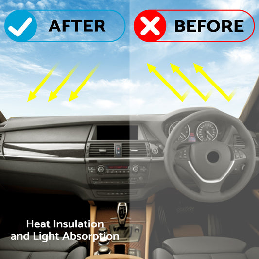 Dash Mat Suitable For BMW X5 E70 Series 2007-2013 Non-HUD Dashboard Cover Non-Slip