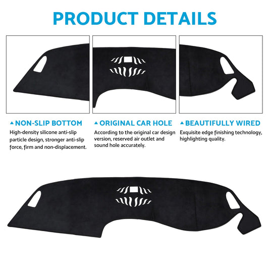 Non-Slip Dash Mat Dashboard Cover Suitable For Honda ZRV ZR-V 2022-2024 HR-V